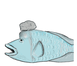 creature of the famous sea sticker #12490581