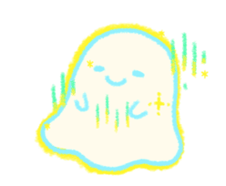 Floating Ghost sticker #12490585