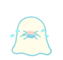 Floating Ghost sticker #12490586