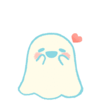 Floating Ghost sticker #12490587