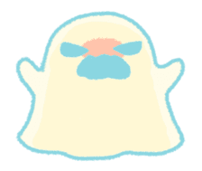Floating Ghost sticker #12490588