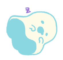 Floating Ghost sticker #12490589