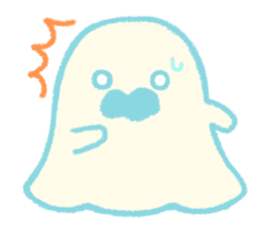 Floating Ghost sticker #12490590