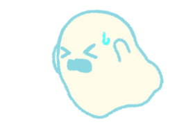 Floating Ghost sticker #12490591