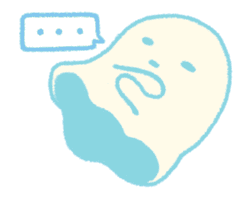 Floating Ghost sticker #12490592