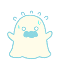 Floating Ghost sticker #12490596