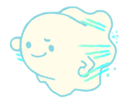Floating Ghost sticker #12490598