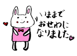 Lovely animals drawn by my daughter sticker #12490712