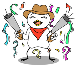 The Notorious Whitebird sticker #12491284