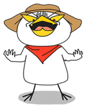 The Notorious Whitebird sticker #12491286