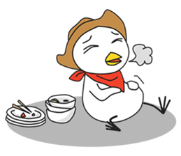 The Notorious Whitebird sticker #12491289