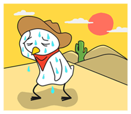 The Notorious Whitebird sticker #12491295