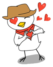 The Notorious Whitebird sticker #12491299