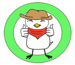 The Notorious Whitebird sticker #12491305