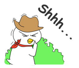 The Notorious Whitebird sticker #12491309