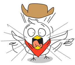 The Notorious Whitebird sticker #12491310