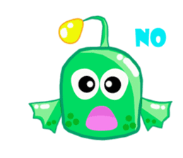 Mike The Amazing Anglerfish sticker #12491399