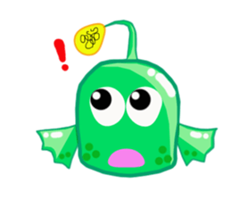 Mike The Amazing Anglerfish sticker #12491400