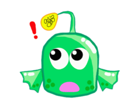 Mike The Amazing Anglerfish sticker #12491400