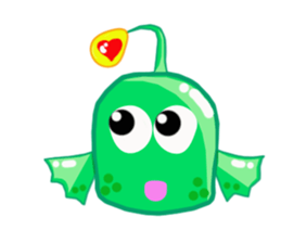 Mike The Amazing Anglerfish sticker #12491402