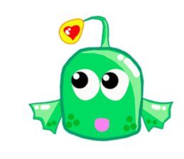 Mike The Amazing Anglerfish sticker #12491402