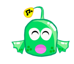 Mike The Amazing Anglerfish sticker #12491404