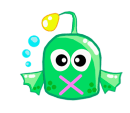 Mike The Amazing Anglerfish sticker #12491407