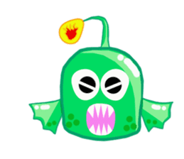 Mike The Amazing Anglerfish sticker #12491415