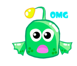 Mike The Amazing Anglerfish sticker #12491418