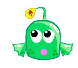 Mike The Amazing Anglerfish sticker #12491419