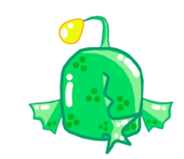 Mike The Amazing Anglerfish sticker #12491421