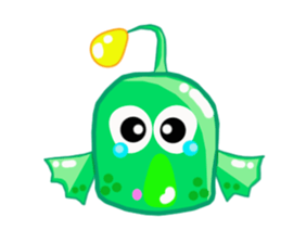 Mike The Amazing Anglerfish sticker #12491422