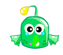 Mike The Amazing Anglerfish sticker #12491422