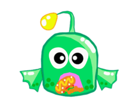 Mike The Amazing Anglerfish sticker #12491429