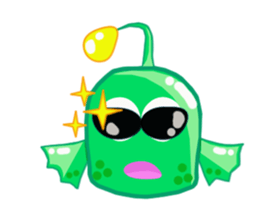 Mike The Amazing Anglerfish sticker #12491431