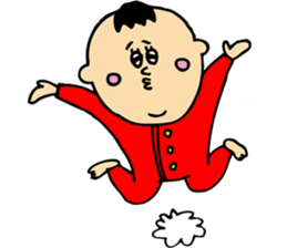 hello hello baby sticker #12491571