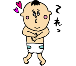 hello hello baby sticker #12491576