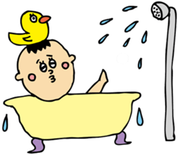 hello hello baby sticker #12491577
