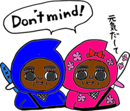 SAMURAI Bruce & his friends sticker #12492188