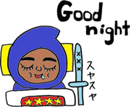 SAMURAI Bruce & his friends sticker #12492194