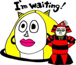 SAMURAI Bruce & his friends sticker #12492196