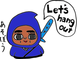 SAMURAI Bruce & his friends sticker #12492198