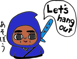 SAMURAI Bruce & his friends sticker #12492198