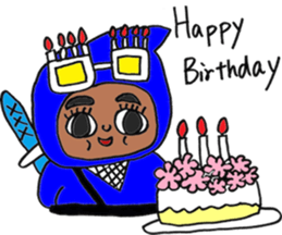 SAMURAI Bruce & his friends sticker #12492206