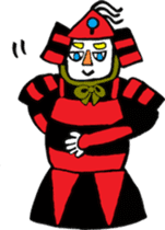 SAMURAI Bruce & his friends sticker #12492210