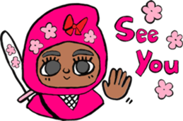 SAMURAI Bruce & his friends sticker #12492215