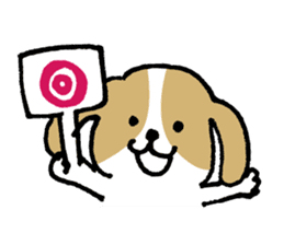 Cute Beagle dog Sticker-2 sticker #12492264