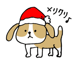 Cute Beagle dog Sticker-2 sticker #12492296
