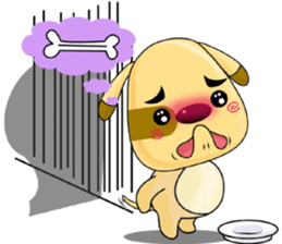 A Cute Dog - Relaxing sticker #12492302