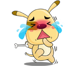 A Cute Dog - Relaxing sticker #12492308